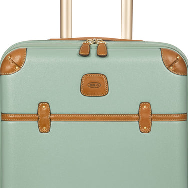 Brics Bellagio - 4 - Rollen - Kabinentrolley mit Vortasche S 55 cm erw. USB (eucalyptus) - Markenkoffer