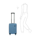 Brics BY Ulisse - 4 - Rollen - Kabinentrolley 55 cm (grey blue) - Markenkoffer