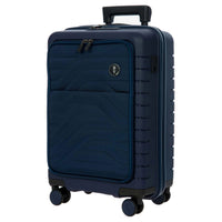 Brics BY Ulisse - 4-Rollen-Kabinentrolley mit Vortasche 55 cm erw. USB (oceano) - Ansicht 2