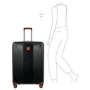 Brics Ferrara - 4 - Rollen - Trolley L 77 cm erw. (black) - Markenkoffer