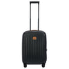 Brics Taormina - Trolley de cabina con 4 ruedas S 55 cm erw. USB (schwarz)