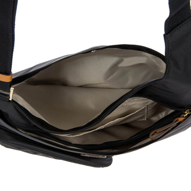 Brics X - Bag Hipster - Schultertasche 32 cm (black) - Markenkoffer