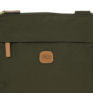 Brics X - Bag - Umhängetasche 26 cm erw. (olive) - Markenkoffer