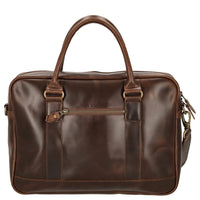 Buckle & Seam Everett - Aktentasche 16" 38 cm (brown) - Ansicht 4