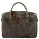 Buckle & Seam Everett - Aktentasche 16" 38 cm (olive) - Ansicht 4