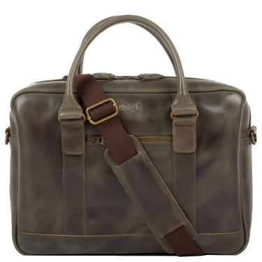 Buckle & Seam Everett - Aktentasche 16" 38 cm (olive) - Ansicht 4