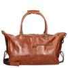 Buckle & Seam Linwood Weekender - Bolsa de viaje 50 cm Cuero (color: cognac/puntos)