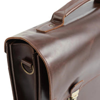 Buckle & Seam Notes - Aktentasche 15" 40 cm (brown-dots) - Ansicht 4