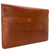 Buckle & Seam Terra Laptop Sleeve 15'' - Funda para portátil 39 cm (color: cognac)
