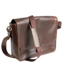 Buckle & Seam Times - Messenger Bag 15.7" 36 cm (braun) - Ansicht 2