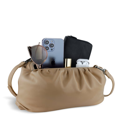 bugatti Mila Pouch - Umhängetasche 34 cm (sand) - Markenkoffer