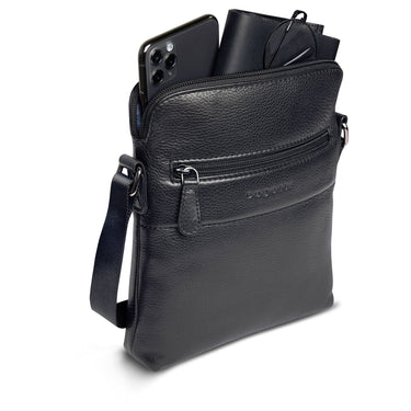 bugatti Nome - Schultertasche 21 cm (schwarz) - Markenkoffer