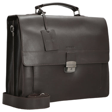 Burkely Vintage Scott - Aktentasche 38 cm (dunkelbraun) - Markenkoffer