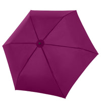 Knirps US.050 Ultra Light Slim Manual - Paraguas de Mano (color: negro con recubrimiento rosa)