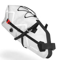 Bolsa de sillín Cyclite / 02 - Bolsa de sillín (Bikepacking) 52 cm (gris claro)