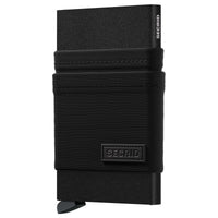 Secrid Flexwallet - Cartera para tarjetas de crédito 6cc 10,2 cm RFID (negro)
