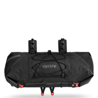 Cyclite Bolsa de Manillar Roll / 02 - Bolsa de manillar (Bikepacking) 55 cm (negro)