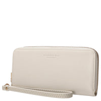 Seidenfelt Smilla - Damen- Geldbörse 19 cm (soft cream) - Ansicht 3