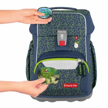 Step by Step Basis - Schulranzen Set 4tlg. (Green Geometric) - Ansicht 3