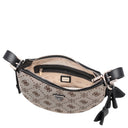 Guess Katie Convertible Shoulder Bag - Schultertasche 24 cm (latte logo/black) - Ansicht 6