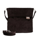 zwei Mademoiselle M8 - Schultertasche 25 cm (cord-espresso)