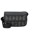 Lacoste The Blend Mini - Bolso bandolera 19 cm (monograma negro gris)