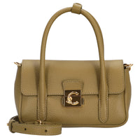 Coccinelle C-Me Lock - Bolso de mano 19 cm (sandshell)