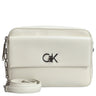 Calvin Klein CK Re - Lock - Umhängetasche 22 cm (lily white) - Markenkoffer