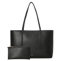Calvin Klein Foil Logo Tote - Shopper 44 cm (black/toasted coconut)