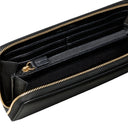 Calvin Klein Hardware Large Zip Around - Geldbörse 4cc 19 cm (black) - Markenkoffer
