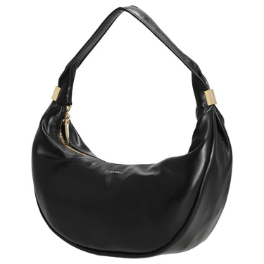 Calvin Klein Pinched Soft Crescent - Schultertasche L 35 cm (schwarz) - Markenkoffer