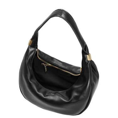 Calvin Klein Pinched Soft Crescent - Schultertasche L 35 cm (schwarz) - Markenkoffer