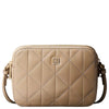 Calvin Klein Quilted Emblem - Bolso bandolera 18 cm (taupe desierto)