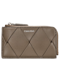 Calvin Klein Woven - Kreditkartenetui 4cc 15.5 cm (teak) - Markenkoffer