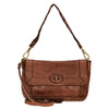 Campomaggi Zefiro - Umhängetasche 24 cm (cognac)