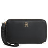 Tommy Hilfiger Logotape Compact Zip - Cartera 4cc 15 cm (black)