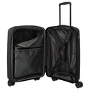 Travelite Air Stripe - 4-Rollen-Kabinentrolley S 55 cm erw. (black)