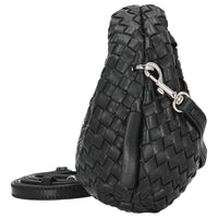 Les Visionnaires Greta Micro Weave Silky - Henkeltasche 20 cm (black) - Ansicht 3