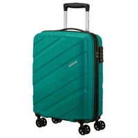 American Tourister Jetdriver 3.0 - Trolley de cabina con 4 ruedas de 55 cm (verde azulado deportivo)