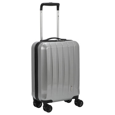 CHECK.IN London 2.0 - 4 - Rollen - Trolley 50 cm (carbon silber) - Markenkoffer