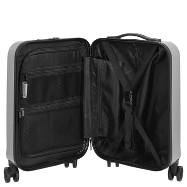 CHECK.IN London 2.0 - 4 - Rollen - Trolley 50 cm (carbon silber) - Markenkoffer