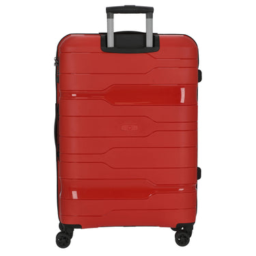 CHECK.IN Memphis - 4-Rollen-Trolley 76 cm (rot) - Ansicht 4