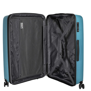 CHECK.IN St. Louis - 4 - Rollen - Trolley 77 cm erw. (petrol) - Markenkoffer