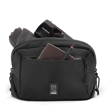 Chrome Ziptop Waistpack Gürteltasche 25 cm (black) - Markenkoffer
