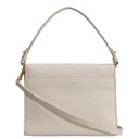 Coccinelle Binxie - Schultertasche 23 cm (lambskin white) - Markenkoffer