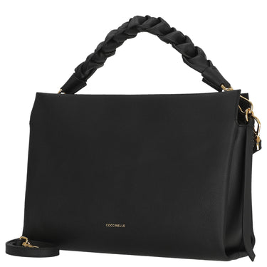 Coccinelle Boheme Grana Double - Henkeltasche 33 cm (noir/cuir) - Markenkoffer