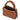 Coccinelle Boheme Grana Double - Henkeltasche S 23 cm (cognac, noir) - Markenkoffer