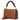 Coccinelle Boheme Grana Double - Henkeltasche S 23 cm (cognac, noir) - Markenkoffer