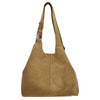 Coccinelle C-Easy Suede - Bolso shopper 31 cm (hierba marina)