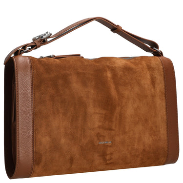 Coccinelle Linor Suede Bi - Shopper 39 cm (cognac/cognac) - Markenkoffer
